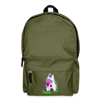 Jeu de cartes de poker Unicorn Poker - Sac à dos - vert olive - Devant