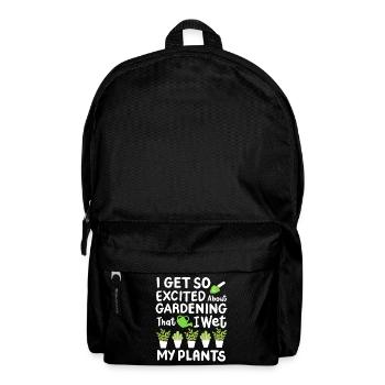 Garten Gartenarbeit Gießkanne - Rucksack - Schwarz - Vorne