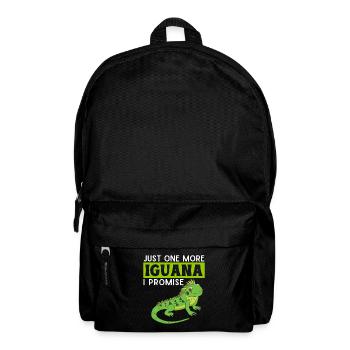 Iguanian Reptile Lover Herpetologist - Backpack - black - Front