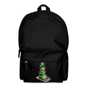 Cozy Leprechaun (Irish Leprechaun) - Backpack - black - Front