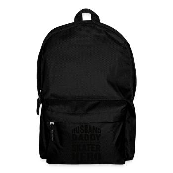 Mari Papa Skateur Héros - Sac à dos - noir - Devant