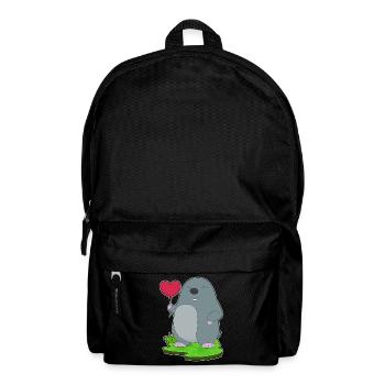 Ballon Taupe - Sac à dos - noir - Devant