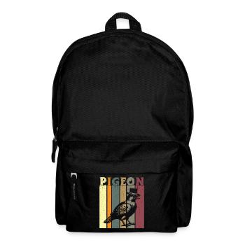 pigeon fancier pigeon bird lover pigeon - Backpack - black - Front