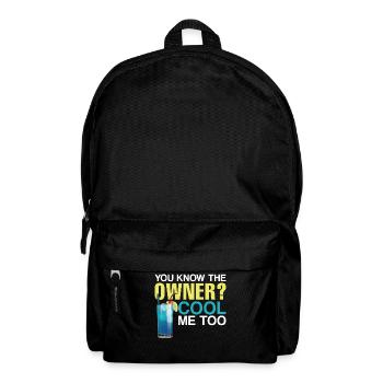 Bartender Mixologist You Know The - Backpack - black - Front