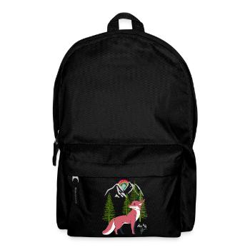 Fuchs Füchse Natur Märchen - Rucksack - Schwarz - Vorne