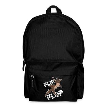 Großer Floppa Karakal Katze Meme - Rucksack - Schwarz - Vorne