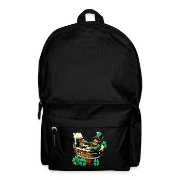 Bathing Leprechaun (Irish Leprechaun) - Backpack - black - Front