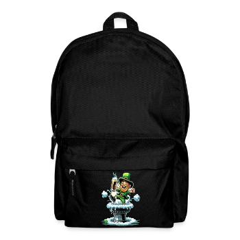Leaping Leprechaun (Irish Leprechaun) - Backpack - black - Front