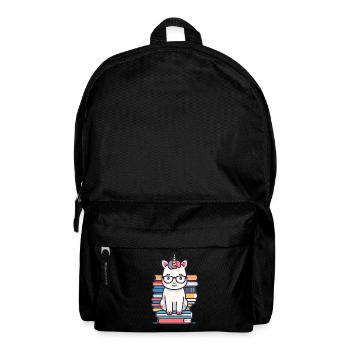 Einhorn Fantasie Geschichten Süßer Einhorn - Rucksack - Schwarz - Vorne