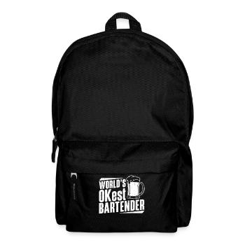 Bartender Mixologist World's - Rucksack - Schwarz - Vorne