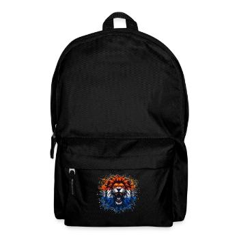 Maillots de la Hollande - NL Lion aux couleurs du drapeau - Sac à dos - noir - Devant