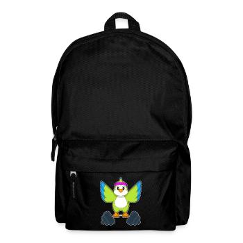 Parrot Bodybuilder Barbell Bodybuilding - Sac à dos - noir - Devant