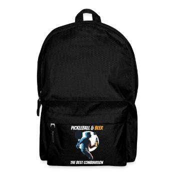 Pickleball & Beer The Best Combination - Backpack - black - Front