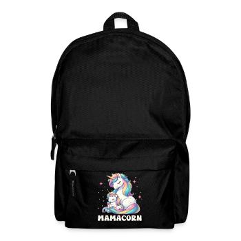 Mamacorn Einhornkostüm Lustige Mutter Mama - Rucksack - Schwarz - Vorne