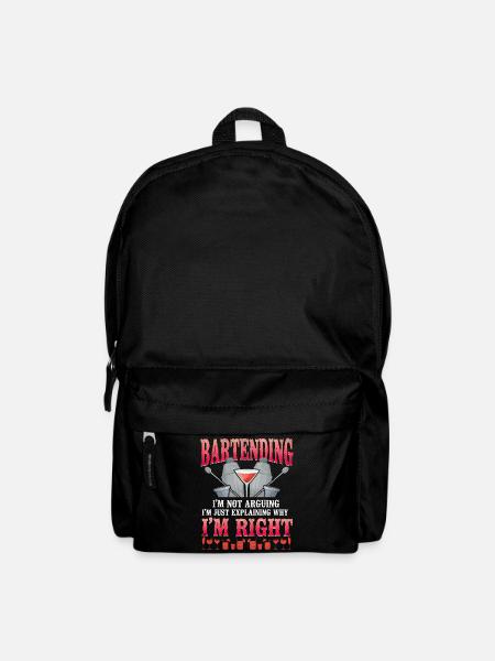 Bartender Mixologist Bartender I'm - Rucksack - Schwarz
