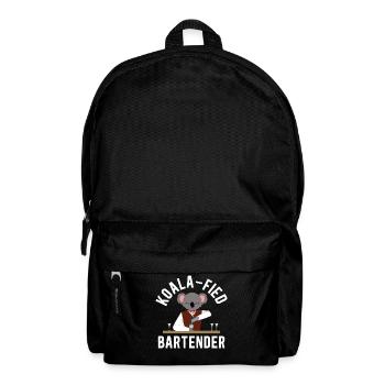 Bartender Mixologist Koala - Rucksack - Schwarz - Vorne