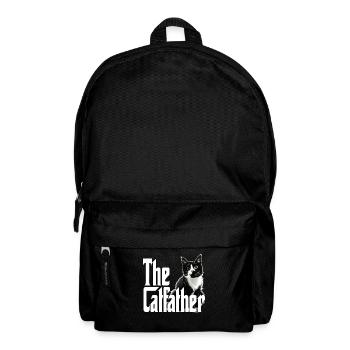 Cat Father The Catfather Crazy Cat Dad Dad - Backpack - black - Front