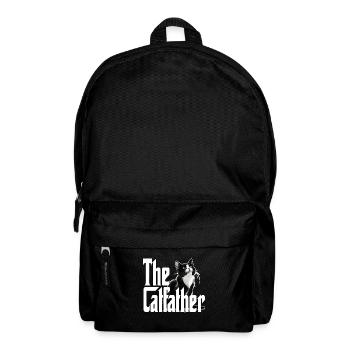 Cat Father The Catfather Crazy Cat Dad Dad - Backpack - black - Front