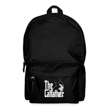 Cat Father The Catfather Crazy Cat Dad Dad - Backpack - black - Front