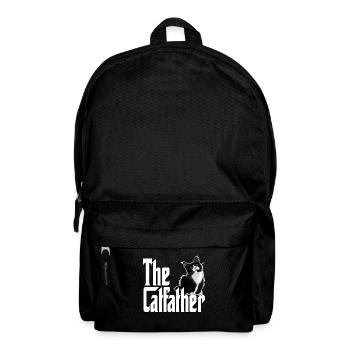 Cat Father The Catfather Crazy Cat Dad Dad - Backpack - black - Front