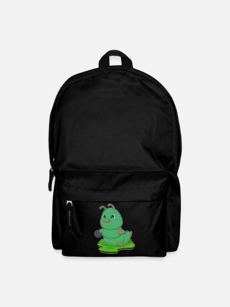 Raupe Bowling Bowlingkugel - Rucksack - Schwarz