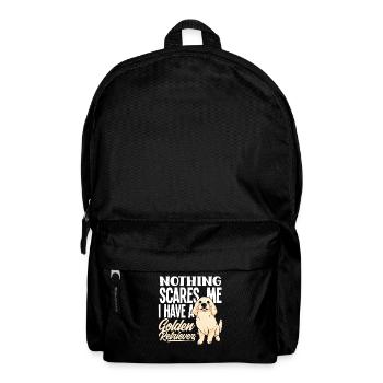 Golden Retriever Spruch Geschenk - Rucksack - Schwarz - Vorne