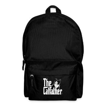 Cat Father The Catfather Crazy Cat Dad Dad - Backpack - black - Front