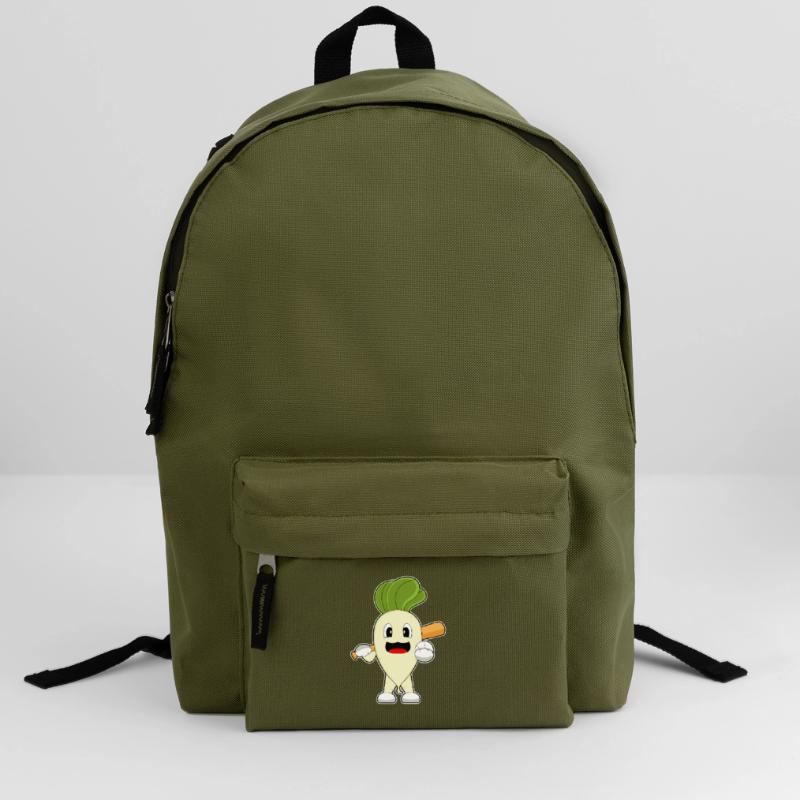 Radieschen Baseball Baseballschläger Rucksack