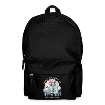 Admin Assistant Sure I'll Add That To Office Clerk - Backpack - black - Front