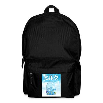 Frutiger Aero Aesthetic Tech Kawaii Milk Unterwass - Rucksack - Schwarz - Vorne