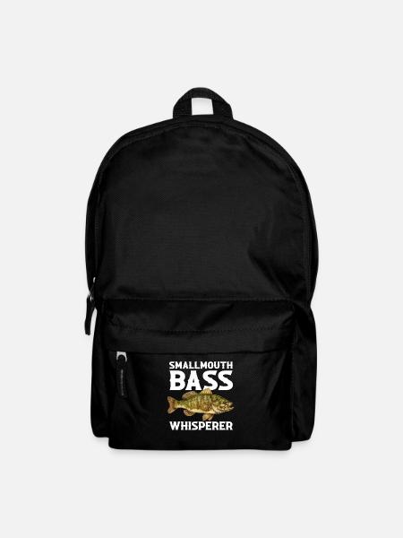 Smallmouth bass - Rucksack - Schwarz