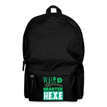Mama Wildkräuter Hexe Kräuter Design - Rucksack - Schwarz - Vorne
