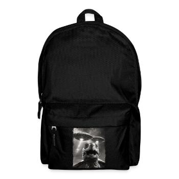 Turtle Sea Turtle UFO Alien Außerirdis - Backpack - black - Front
