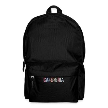 Cafeteria-Mitarbeiterin Lunch Lady - Rucksack - Schwarz - Vorne