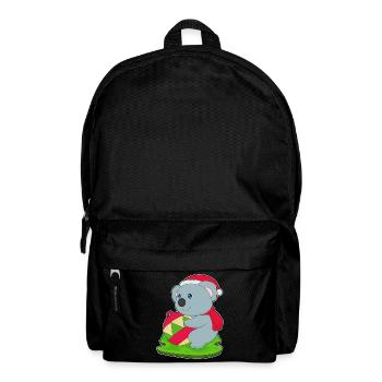 Cloche de Noël Koala - Sac à dos - noir - Devant