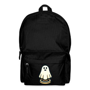 Funny Vintage Ghost Retro Art Style Halloween - Rucksack - Schwarz - Vorne