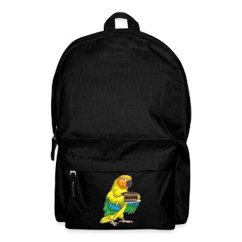 Gâteau Perroquet - Sac à dos - noir - Devant