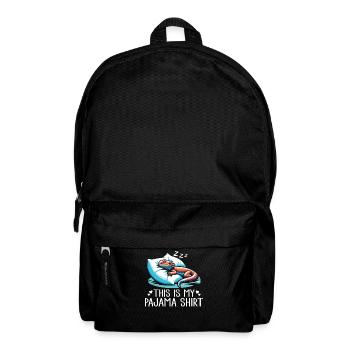 Offizieller Schlafhaus Bärtiger Dragon PJ Schläft - Rucksack - Schwarz - Vorne