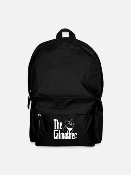 Katze Mutter The Catmother Crazy Cat Mom Mama - Rucksack - Schwarz