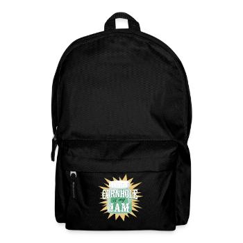 Cornhole Team Bean Bag Player - Rucksack - Schwarz - Vorne