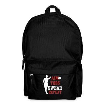 Cornhole Team Bean Bag Player - Rucksack - Schwarz - Vorne