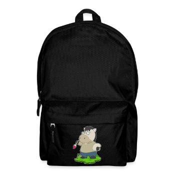 Pferd Maler Pinsel Malen - Rucksack - Schwarz - Vorne