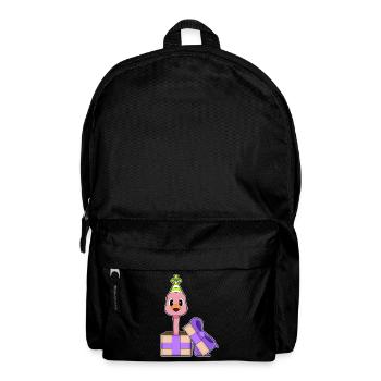 Chapeau de fête d’anniversaire Flamingo - Sac à dos - noir - Devant