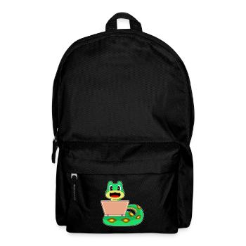 Snake Laptop - Backpack - black - Front