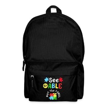 Autismus Bewusstsein SPED Lehrer - Rucksack - Schwarz - Vorne