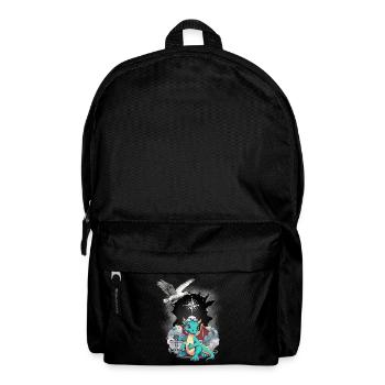 Dragon Dragon Sailor Compass Maritime Seagull Child - Backpack - black - Front