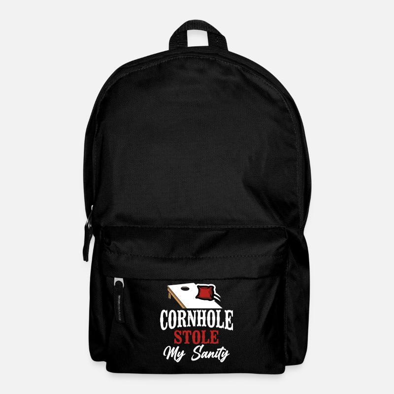 Cornhole Team Bean Bag Player - Rucksack - Schwarz