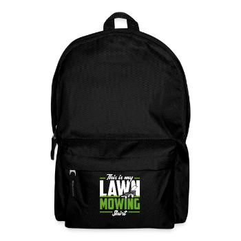 Chemise de tonte de pelouse paysagiste - Sac à dos - noir - Devant