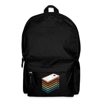 Cornhole Team Bean Bag Player - Rucksack - Schwarz - Vorne