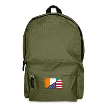 Elfenbeinküste USA - Rucksack - Olivgrün - Vorne
